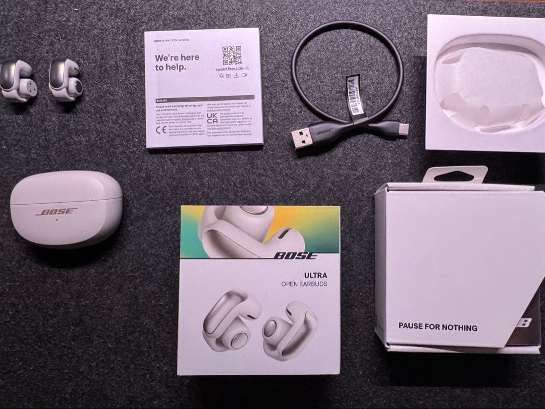 サラ BOSE ULTRA OPEN EARBUDS ホワイト