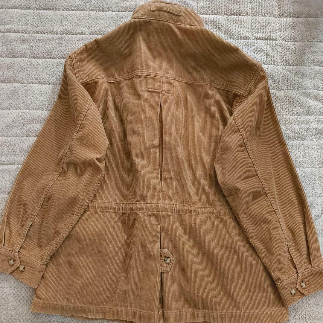 希少 BEAMS+ コーデュロイ ミリタリージャケット ベージュ S