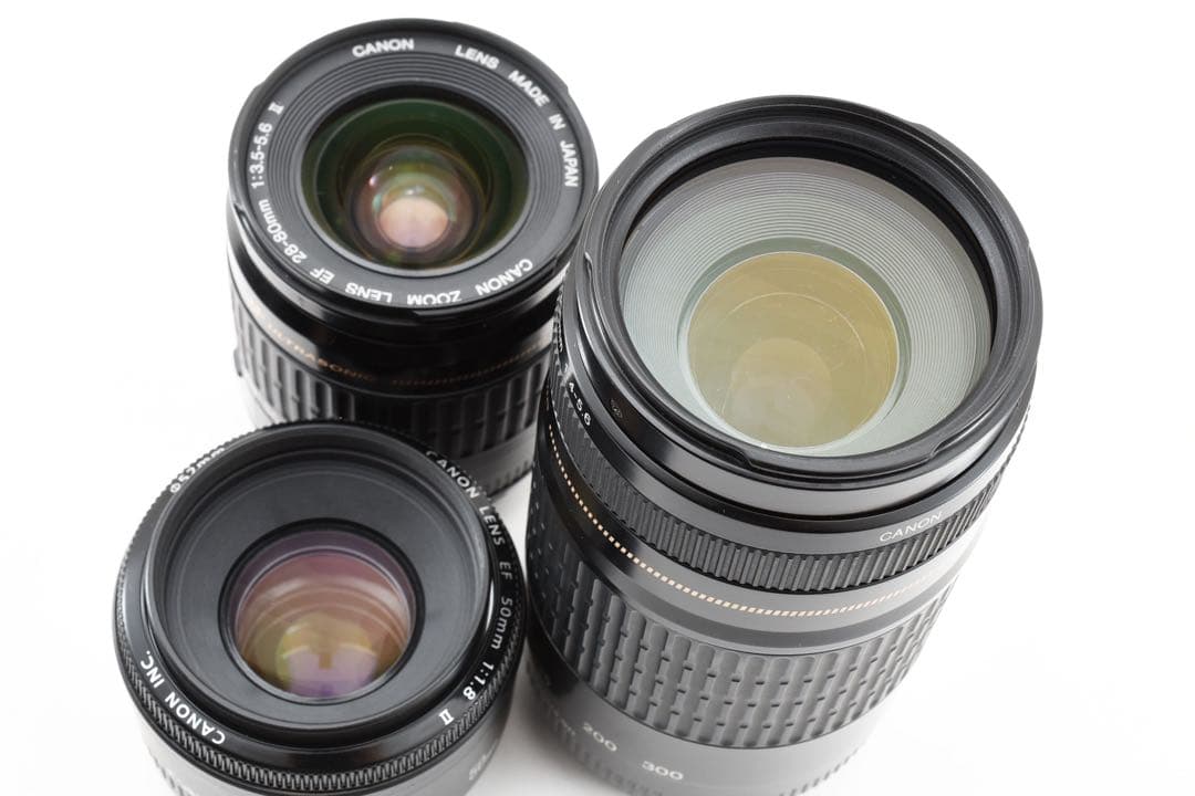 Canon EOS 5D MarkIII標準&望遠&単焦点トリプルレンズセット