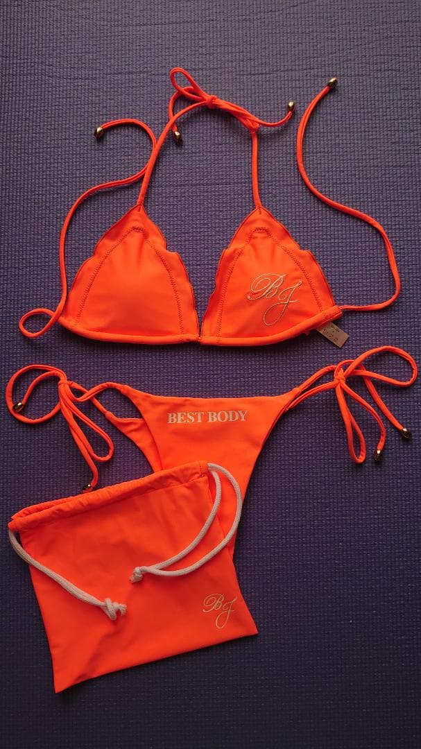ベストボディジャパン公式ウェア ビキニ オレンジ S