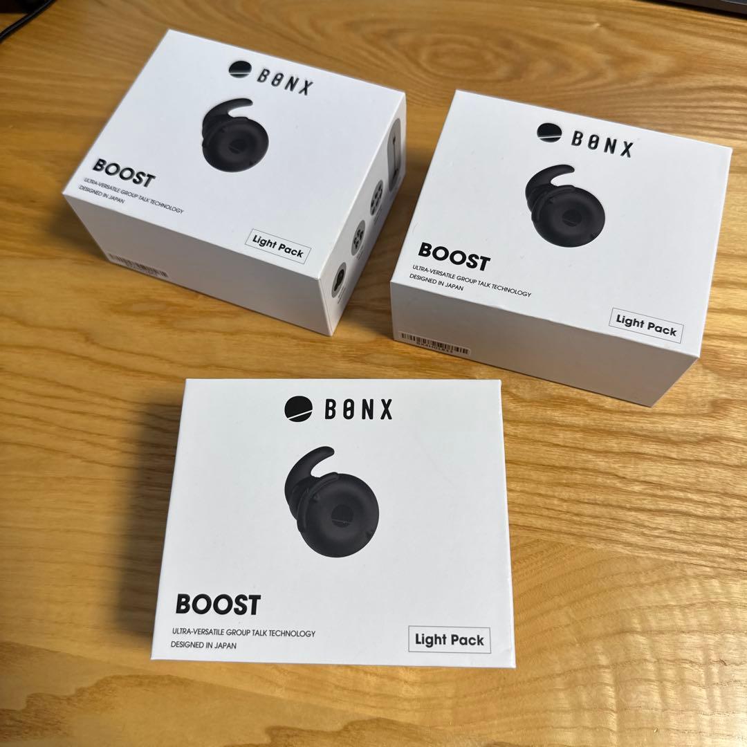 新品未使用　インカム トランシーバー 長距離 BONX（ボンクス) BOOST