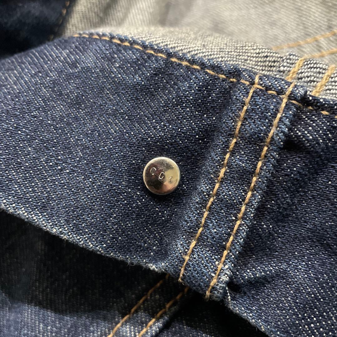 濃紺 00s ユーロ Levi's 70500 XL デニムジャケット 4th