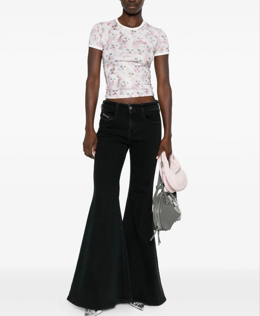 【日本完売】ディーゼル　猫　プリントTシャツ（セイラちゃん着用）