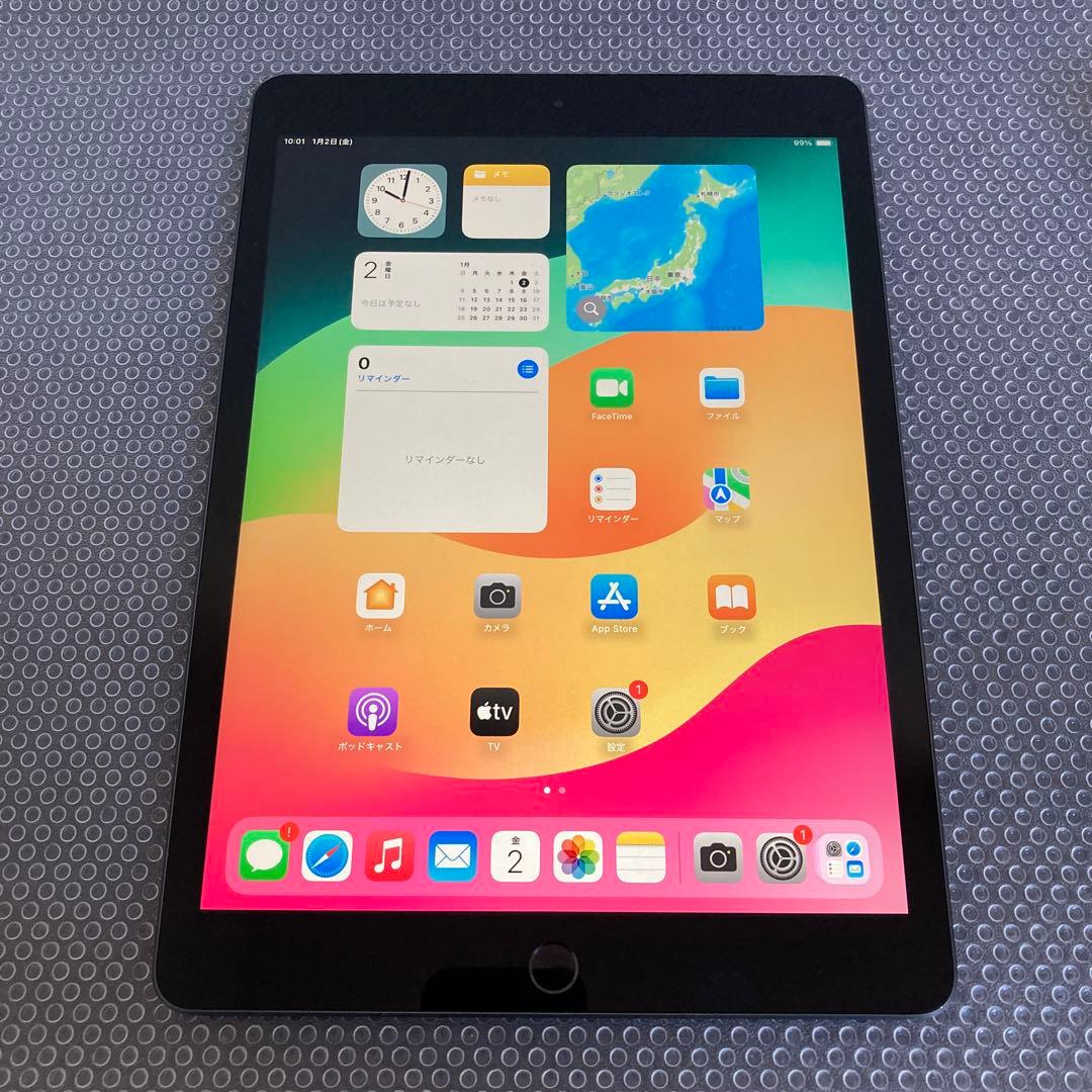 3634【早い者勝ち】電池最良好☆iPad8 第8世代 32GB SIMフリー☆