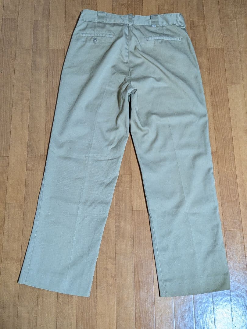 Dickies 70s アルミTALON チビタグ USA製 カーキ ベージュ