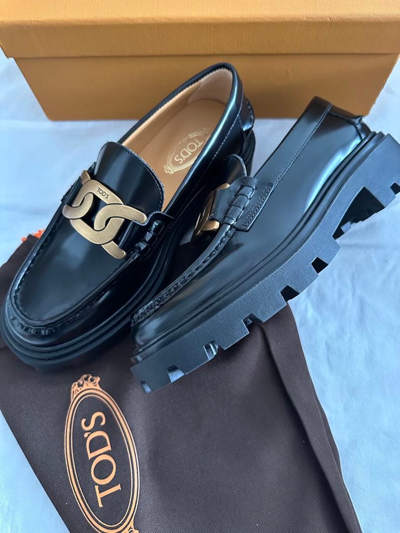 ローファー KATE LEATHER LOAFERS ブラック
