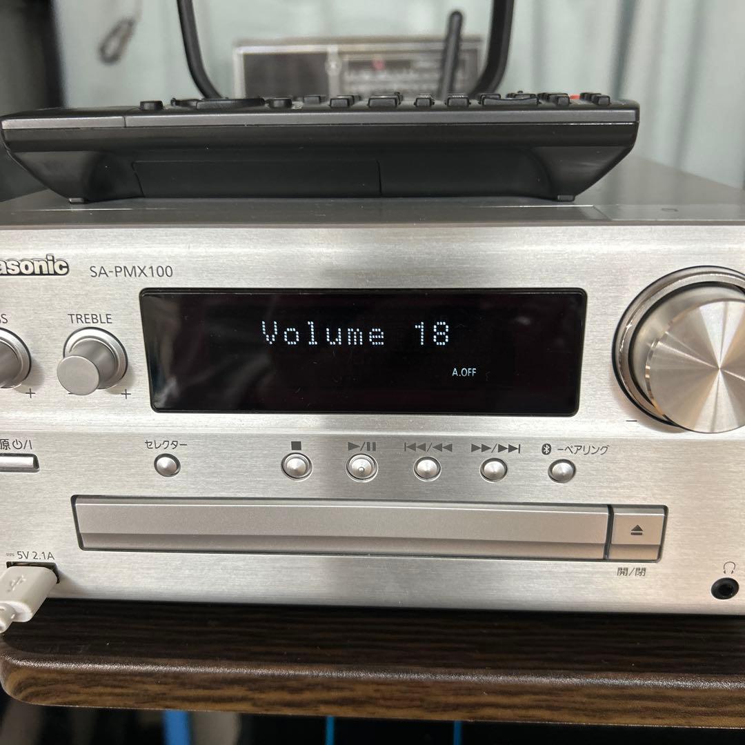 ジャンク　Panasonic SC-PMX100 ミニコンポ