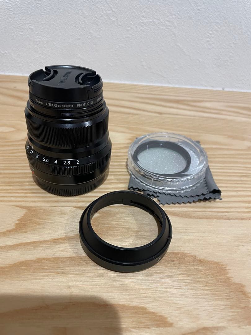 ほぼ未使用 Fujinon XF23mm F2とTokyoGrapherフィルタ