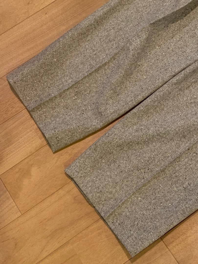 【美品】エミスフィール　カシミヤ混ウール　パンツ