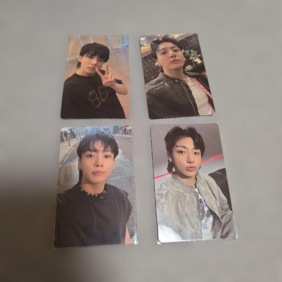 BTS ジョングク グク GOLDEN バワステ ラキドロトレカ 4枚