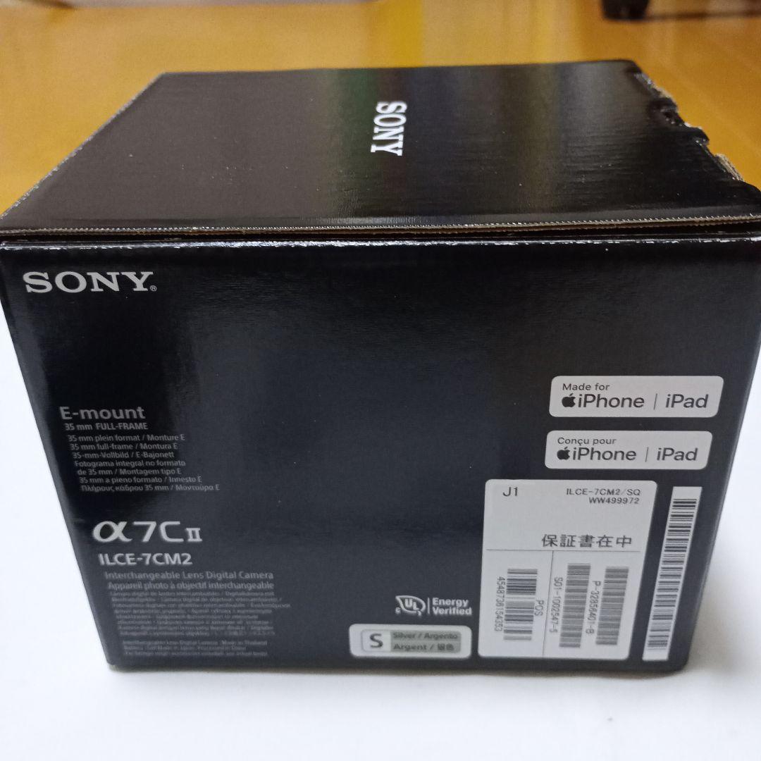 【超美品】SONY α7CII ミラーレスデジタル一眼「ILCE-7CM2」