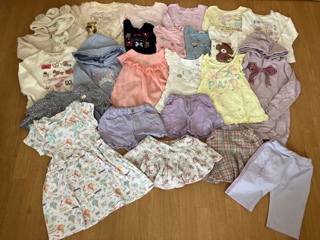 特価♡7/18迄出品　mezzopiano（メゾピアノ）23点♡サイズ120