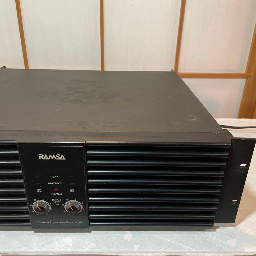 RAMSA WP-1200A WP-1400 ラムザ オーディオミキサー