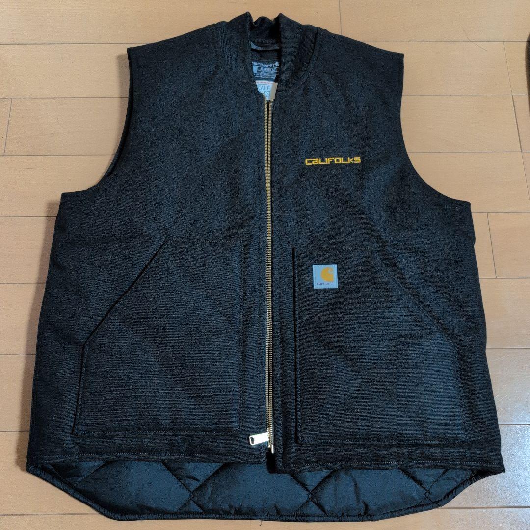 Carhartt CALIFOLKS ブラックベスト L