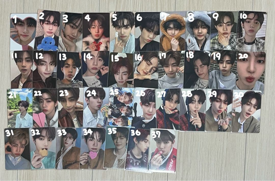 ジャンハオ トレカ ZEROBASEONE ゼベワン 特典 封入 ラキドロ