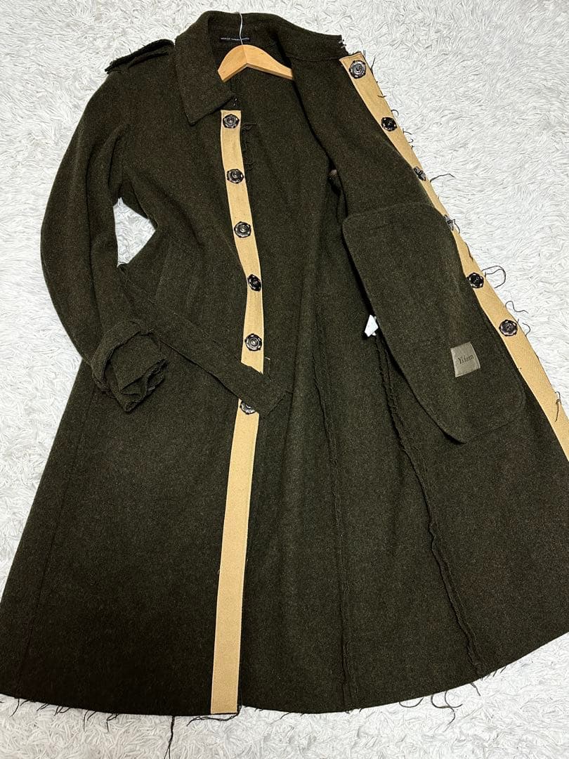 Yohji yamamoto vintage ロングコート モッズコート 3 L