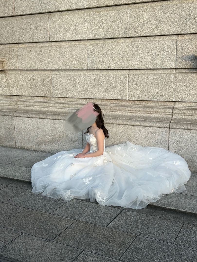 まーくん☆ COCOMELODY ホワイト Aライン ウェディングドレス