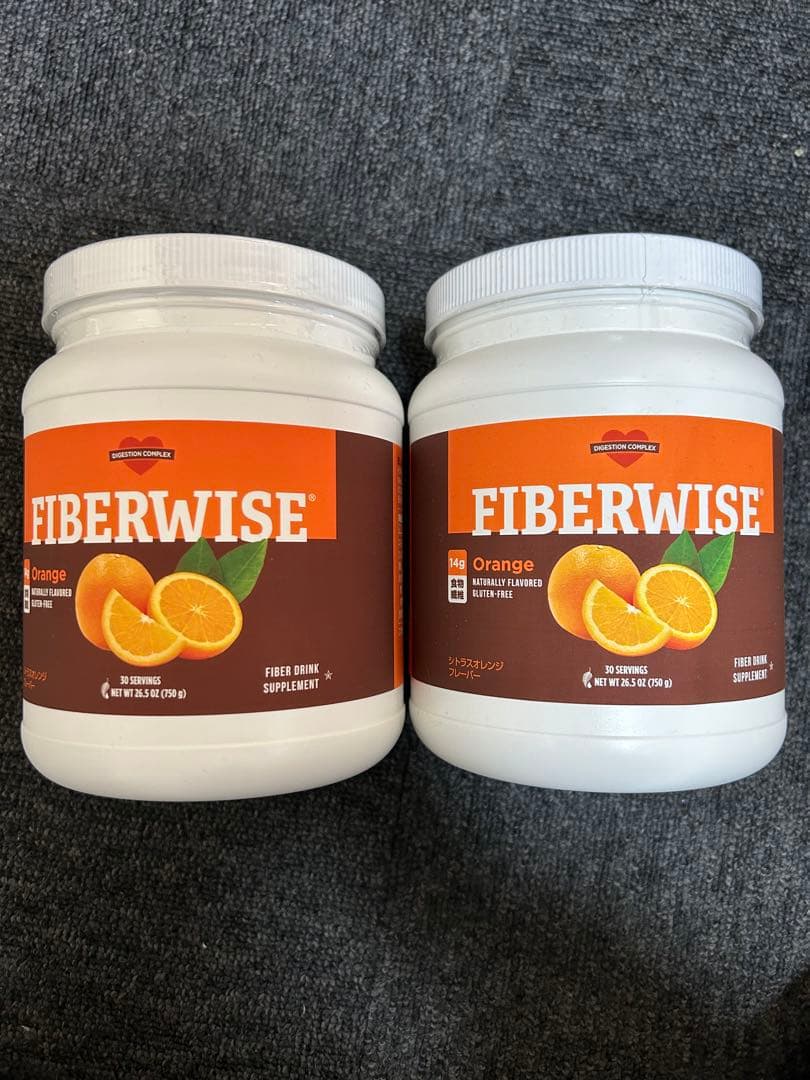 FIBERWISE ファイバーワイズ　オレンジ2個セット