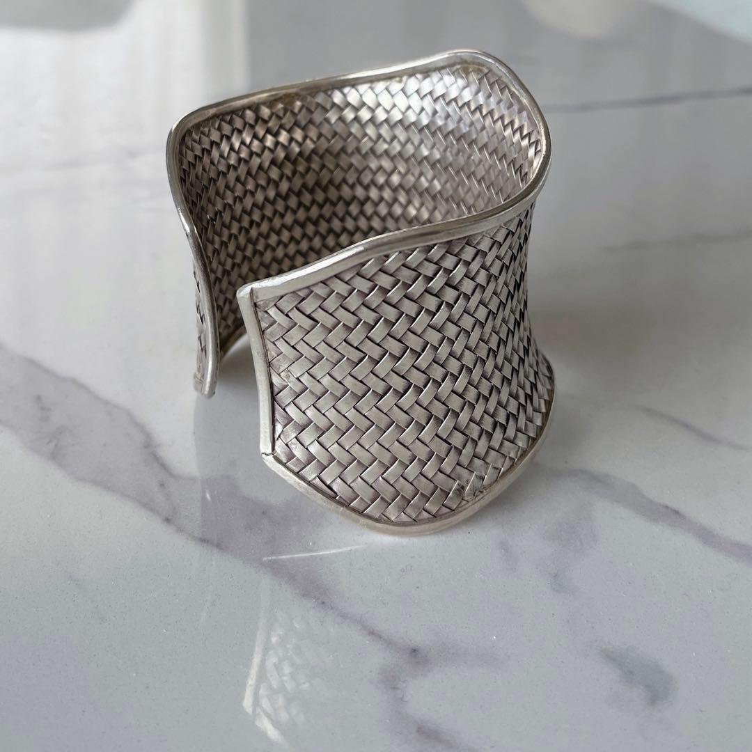 【新品】カレンシルバー｜カレン族｜バングル｜アミ｜男女兼用