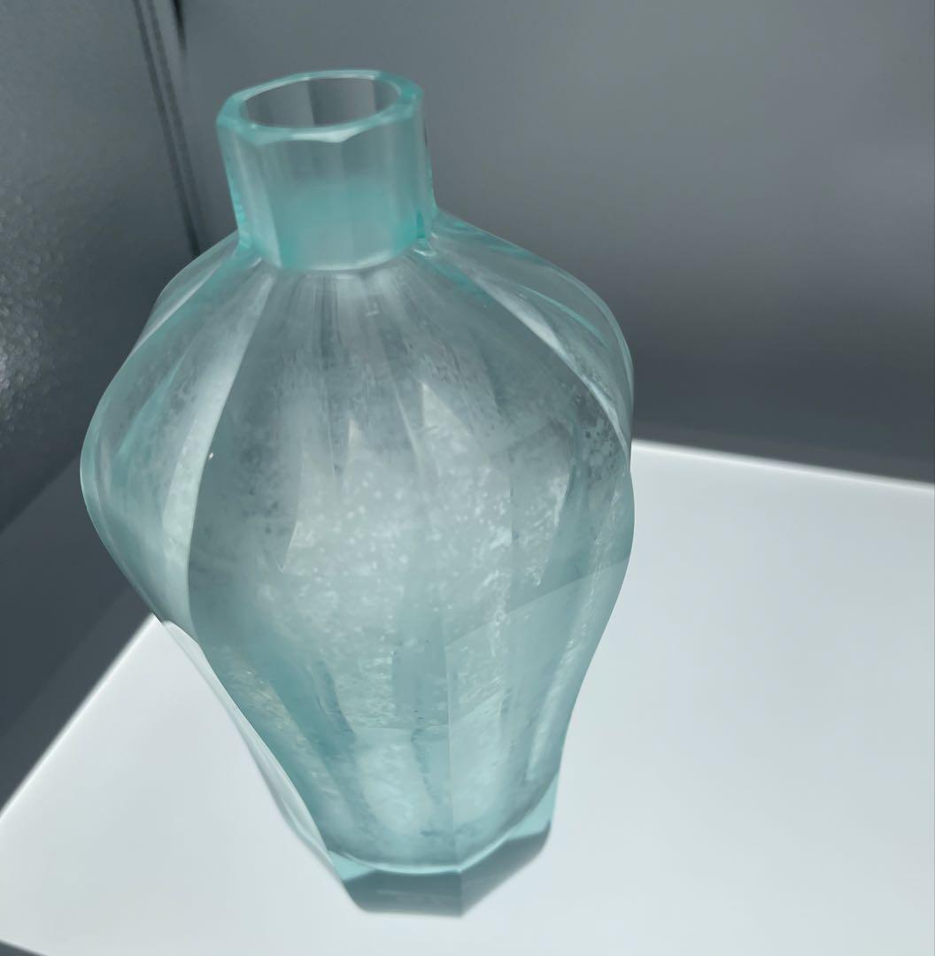 モーゼル アールデコ 八角形ベース アレキサンドライト 希少 チェコ製