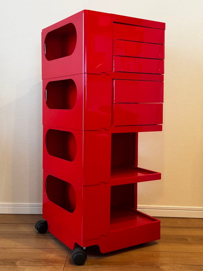 ル*ス様 【美品】ボビーワゴン B-LINE 4段5トレー