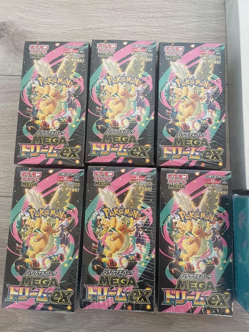 MEGAドリームex 【6BOX】 バトパデッキビルド カードファイルセット