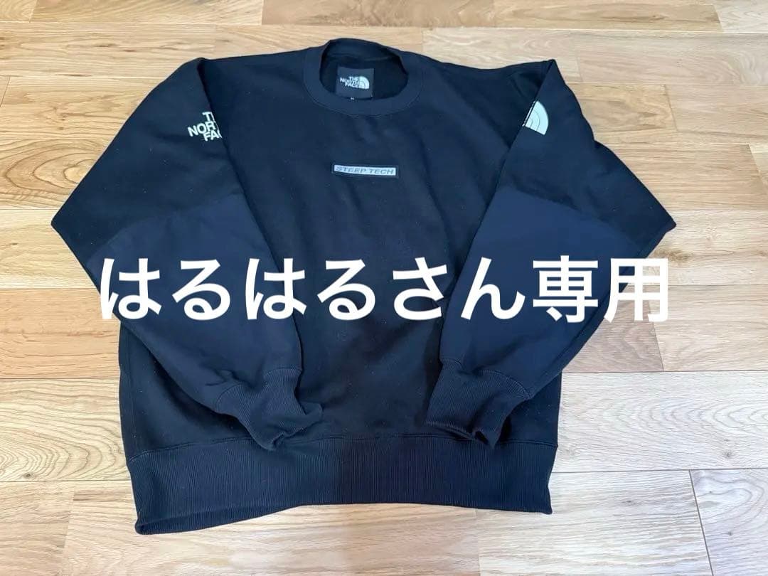 ノースフェイス　スティープテックロングスリーブスウェット XL