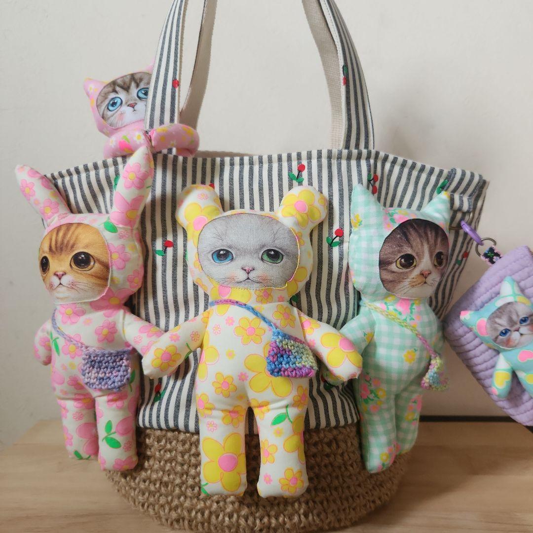 ゆ*ら様 コヤンイサムチョン　カゴバック　ハンドメイド