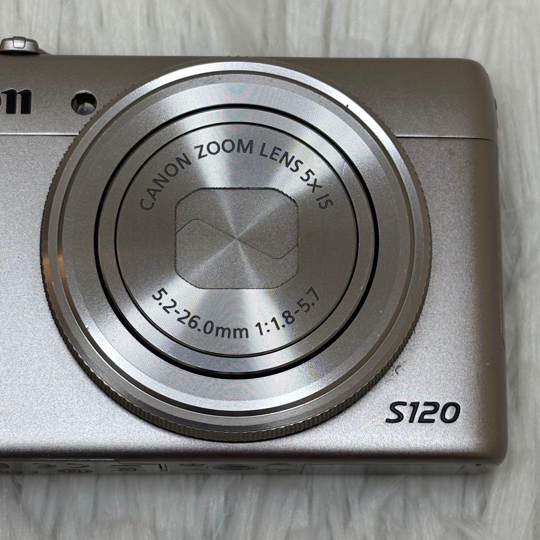 美品　Canon カメラ　PowerShot S120 PC2003 コンデジ