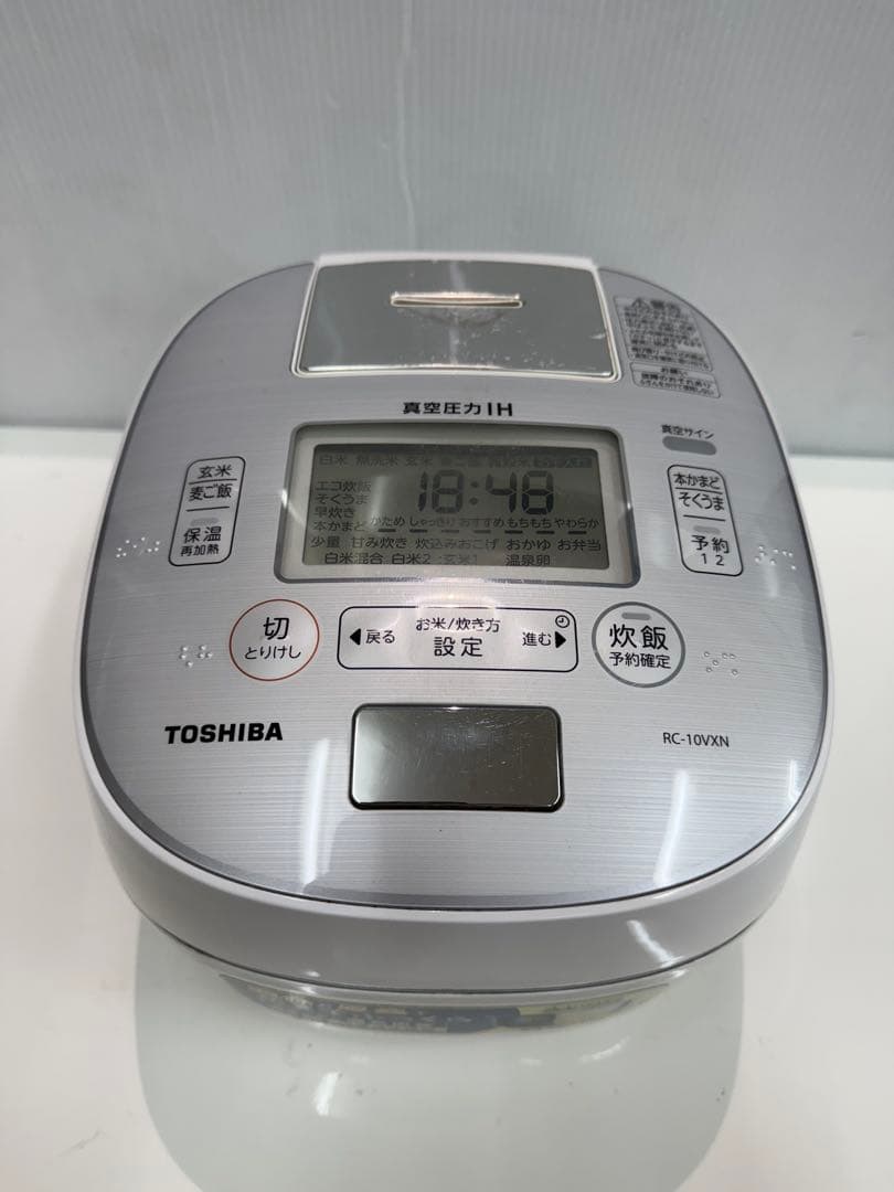 TOSHIBA 真空圧力IH炊飯ジャーRC-10VXN