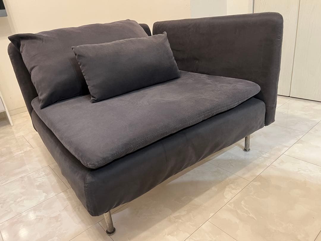 【送料込み】IKEA イケア ソーデルハムン 1人掛け コーナー ソファ