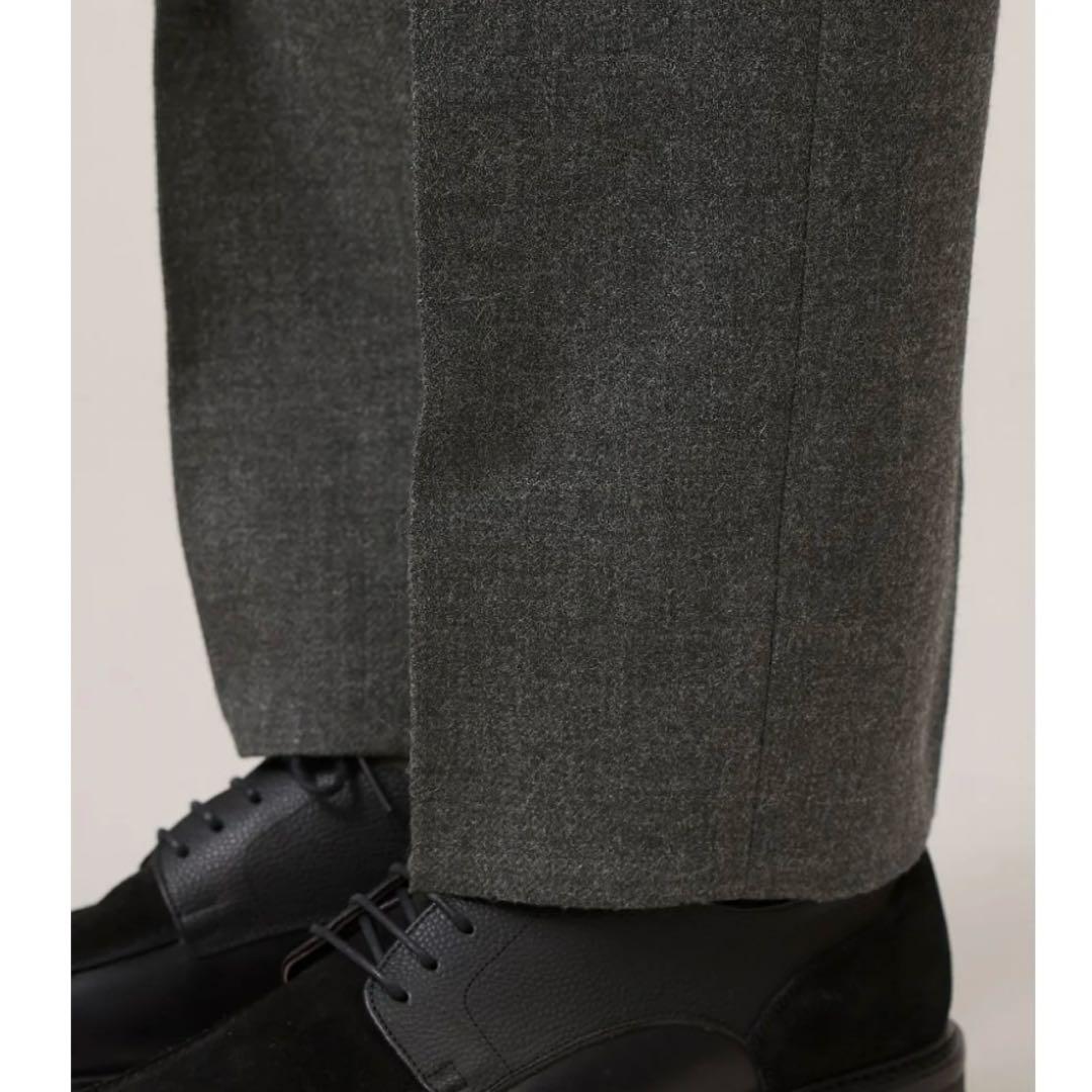 新品⭐️タケオキクチ シェットランドウール パンツ M ダークグレー