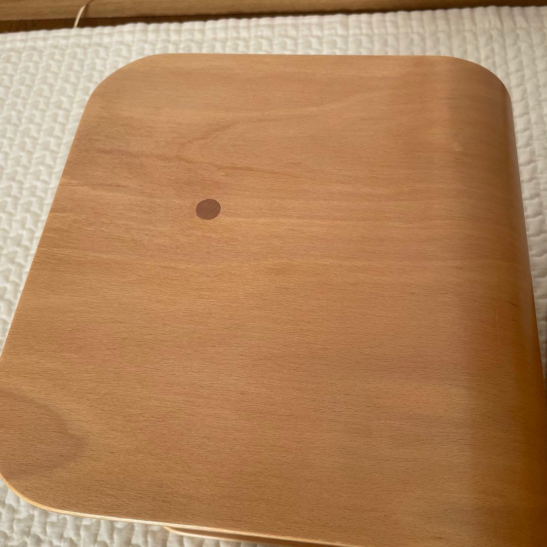 ＊美品＊HOPPL ホップル コロコロチェア 木製 キッズチェア 2脚セット