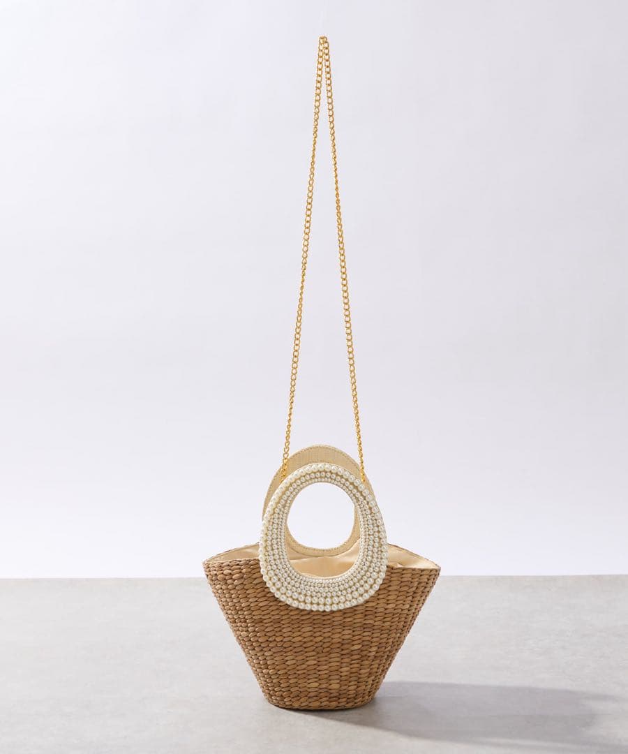 パールハンドルバスケットS/チェーン付