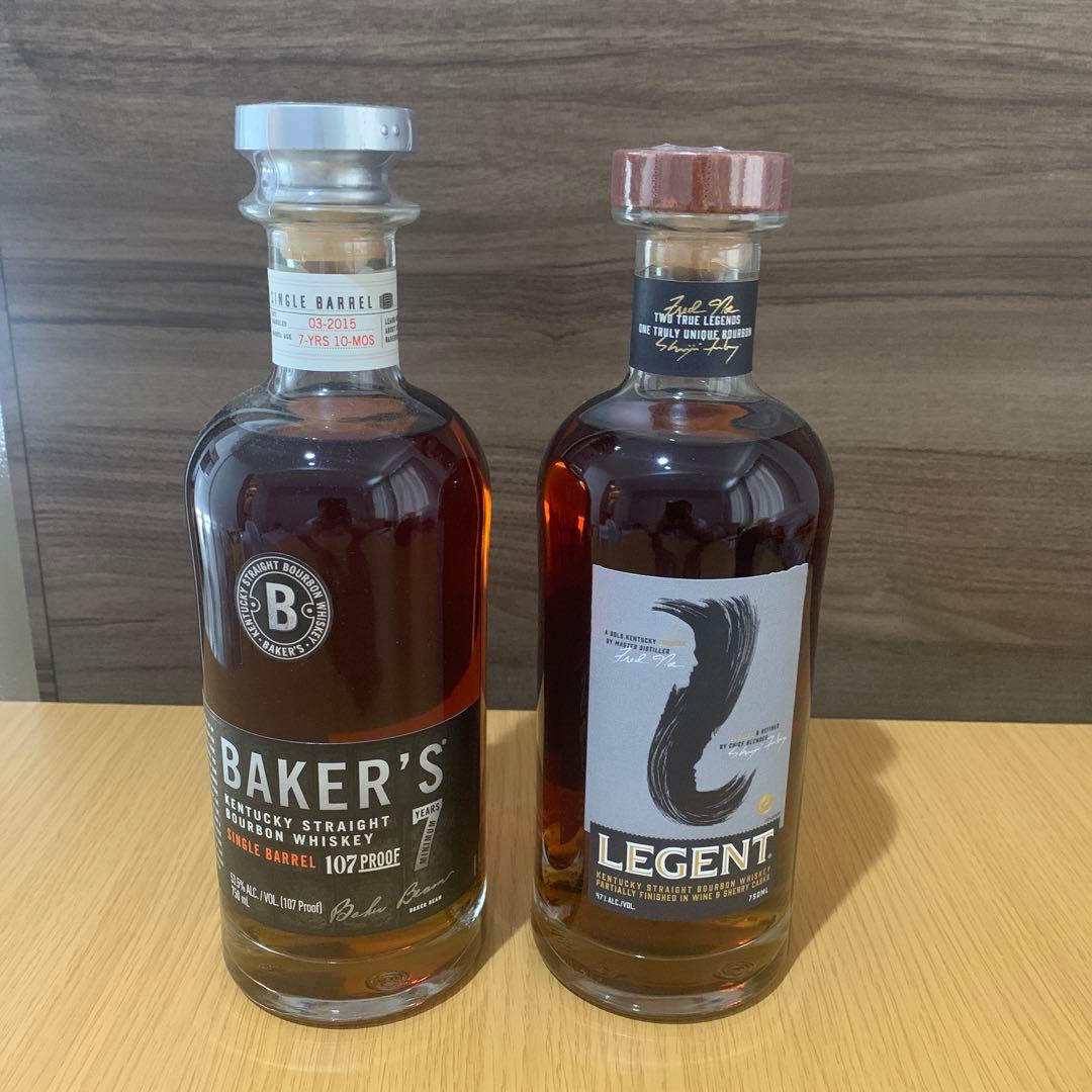 ベイカーズ、リージェント　ウイスキー新品未開封品