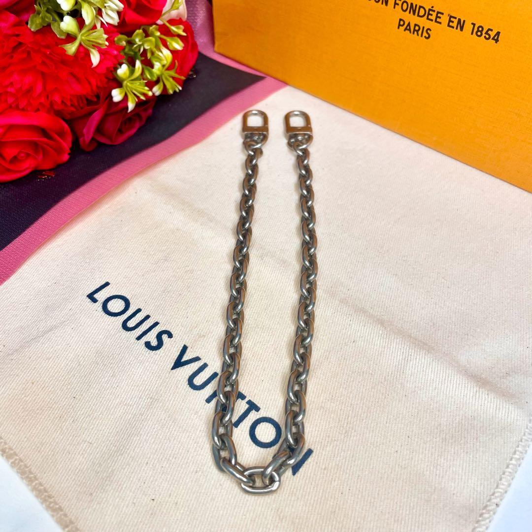 ✨超美品✨ヴィトン ウォレットチェーン シルバー ポルトフォイユ ロン