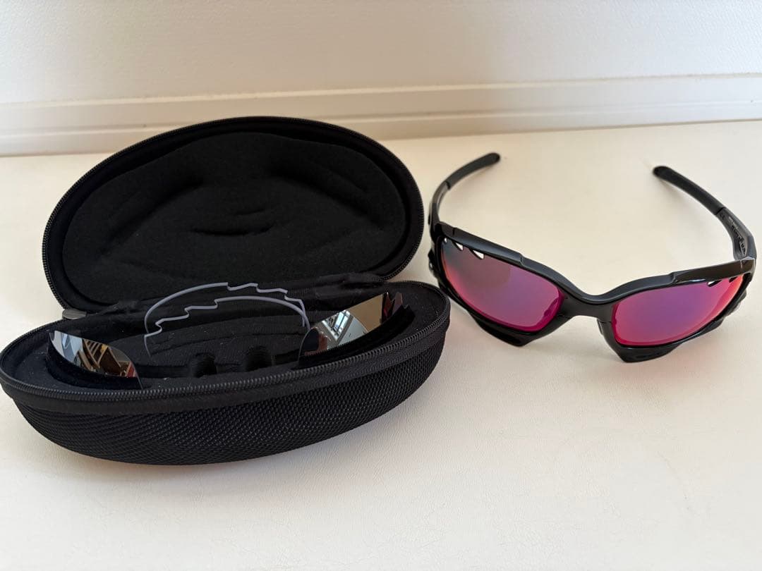 サングラス　オークリー　レーシングジャケット　PRIZM レンズ　美品