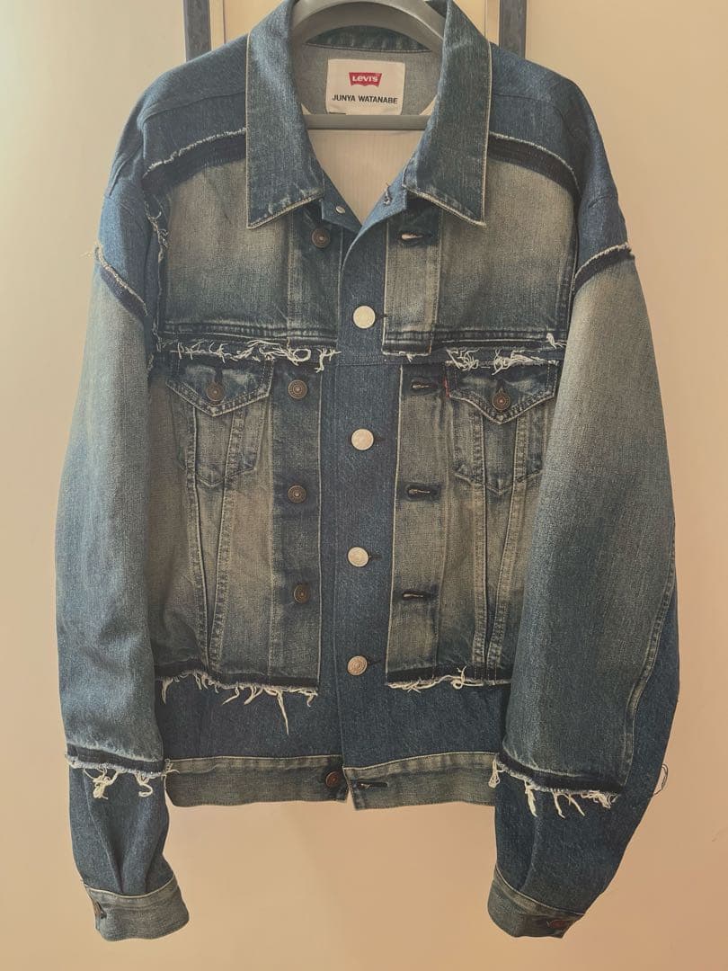 ジュンヤワタナベ リーバイスW ネームデニムジャケット（再構築）
