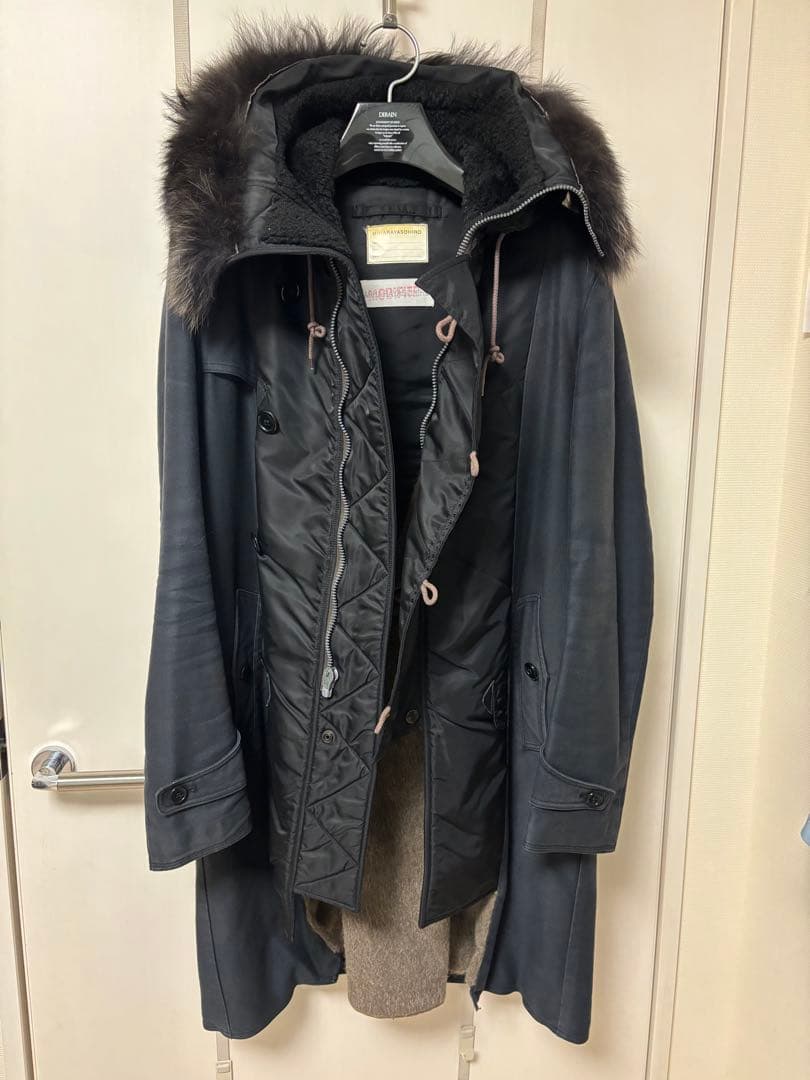 11/24まで値下ミハラヤスヒロ モディファイドシリーズ コート N-3B