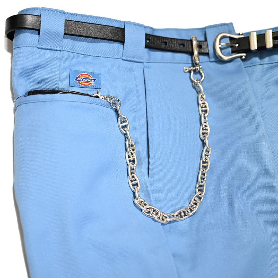 シルバーアンカーリンクウォレットチェーン トラッカー 財布