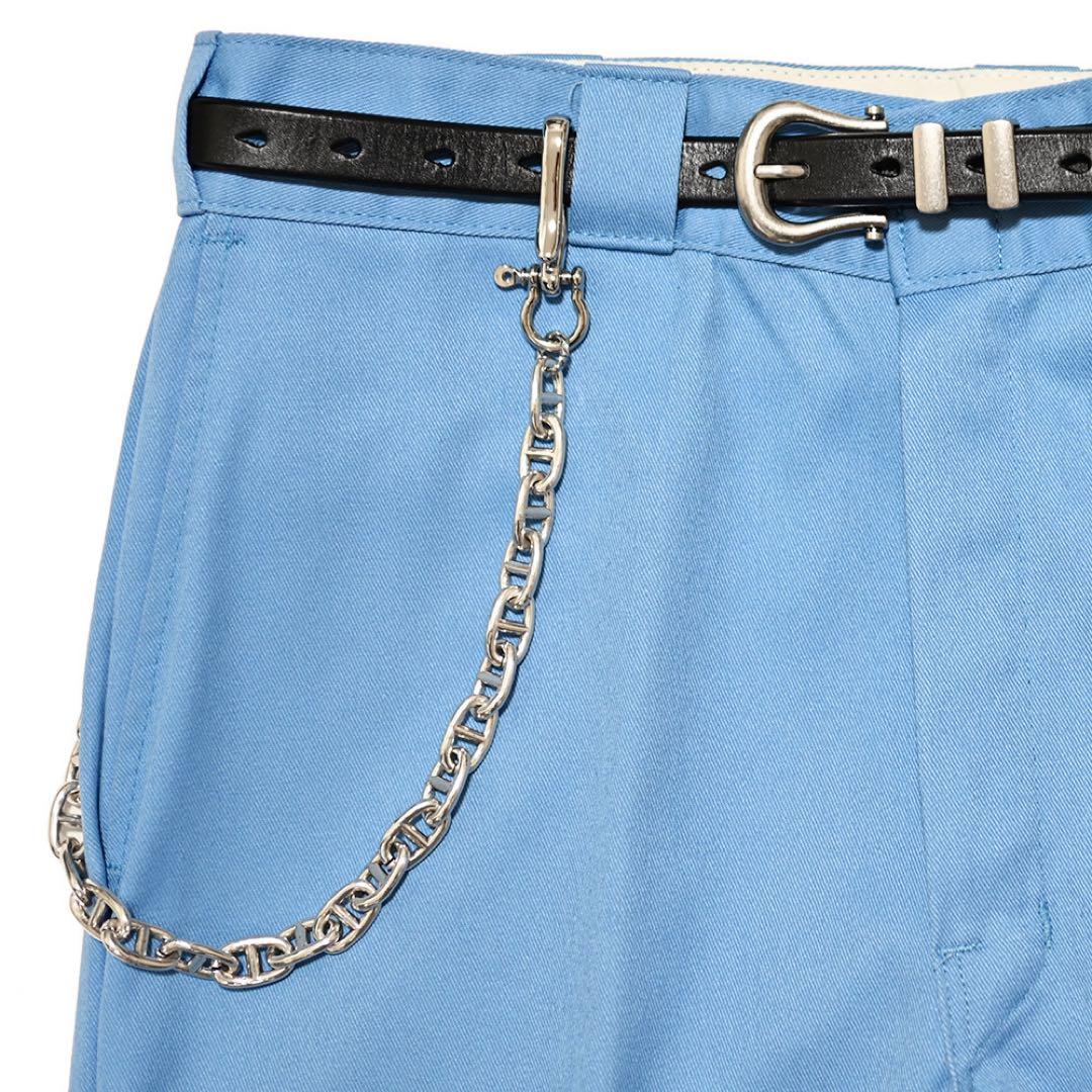 シルバーアンカーリンクウォレットチェーン トラッカー 財布