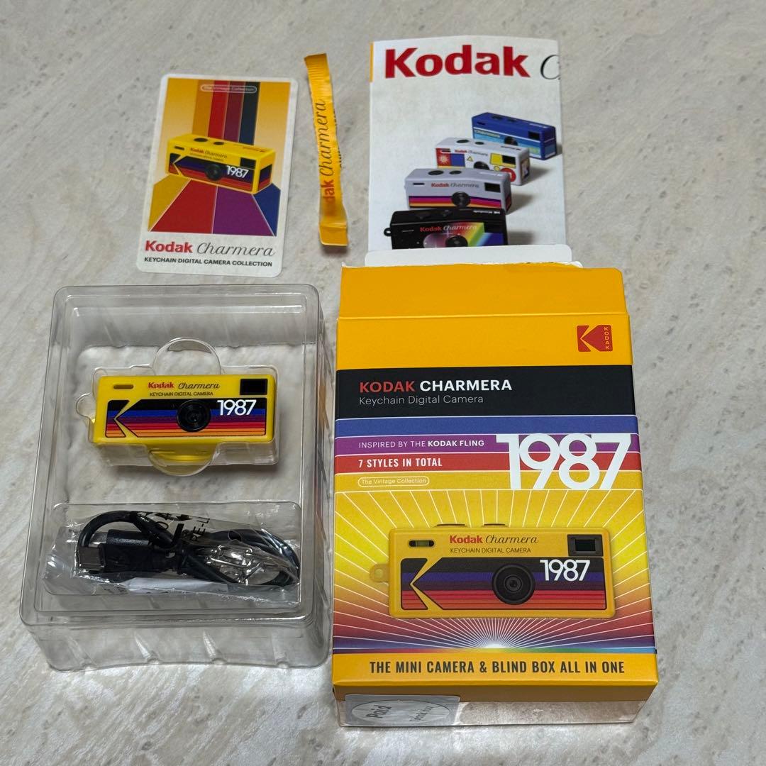 (新品未使用)コダック Kodak Charmera トイカメラ イエロー 黄色