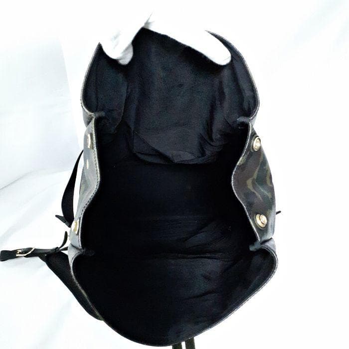 GENTIL BANDIT カモフラ PVC レザー リュック バックパック