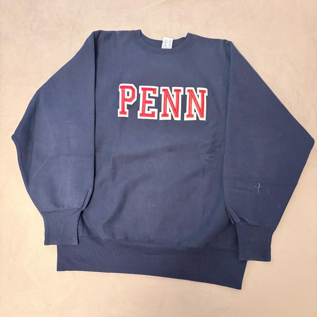 p*k様 90s　Champion　リバースウィーブ　トレーナー　 ネイビー　U