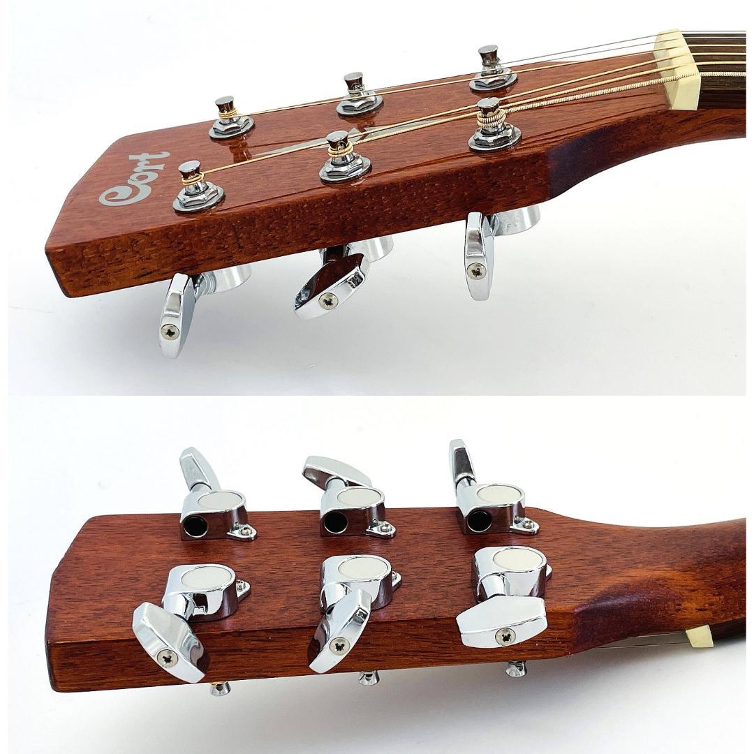 Cort CAG-1F NAT 単板風サウンド 小ぶりボディ 弦高低め【整備品】