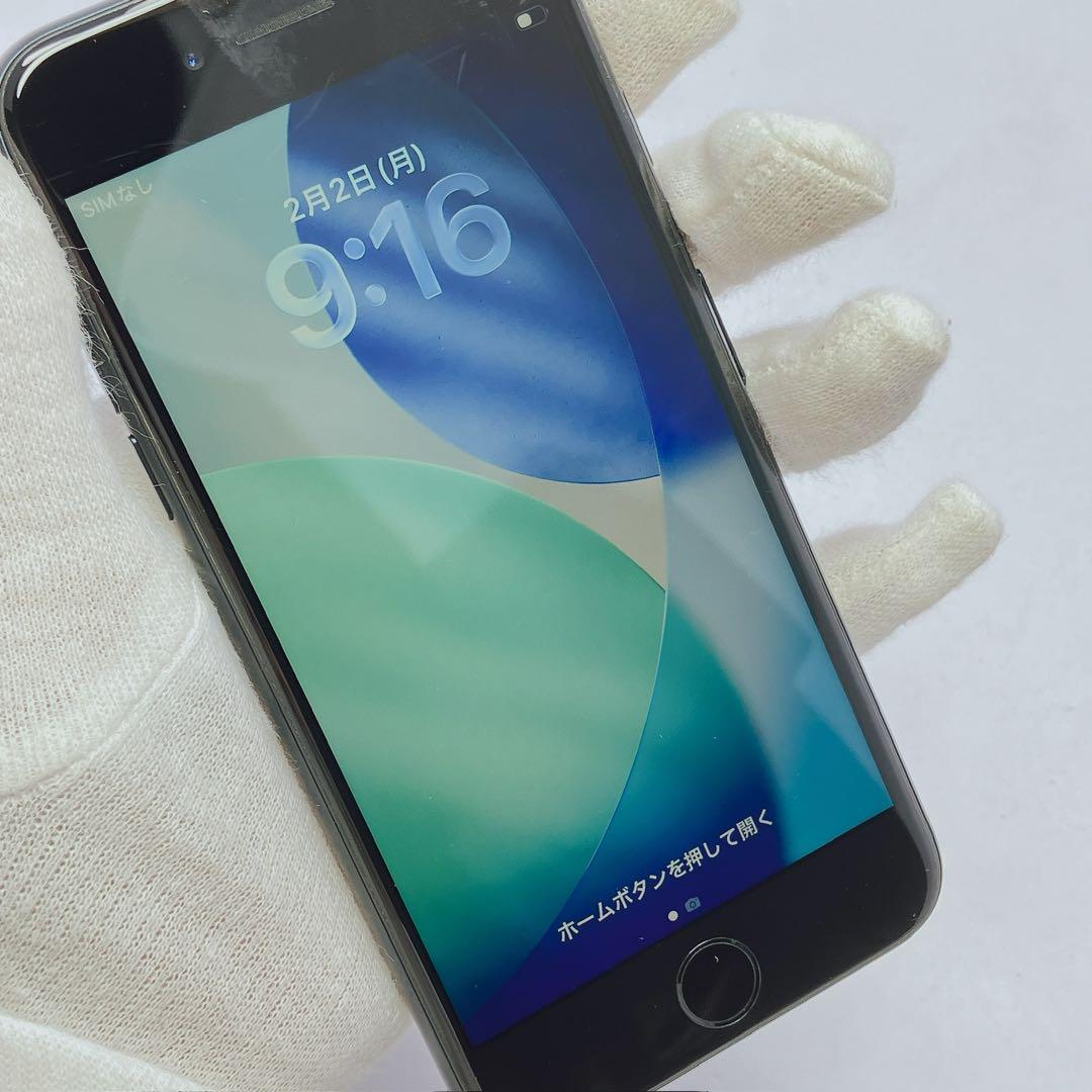 3443○ Apple iPhoneSE3 ブラック 64GB