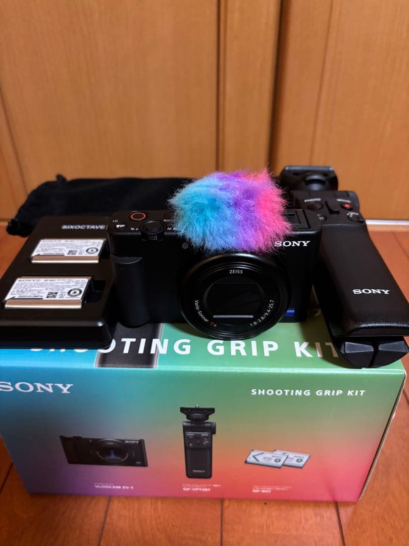 SONY VLOGCAM ZV-1 シューティンググリップキット（動作確認済）