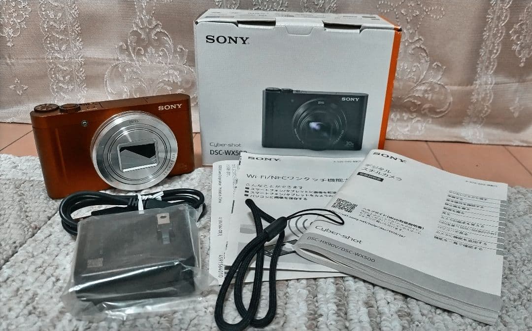 SONY Cyber-shot DSC-WX500 レッド ジャンク