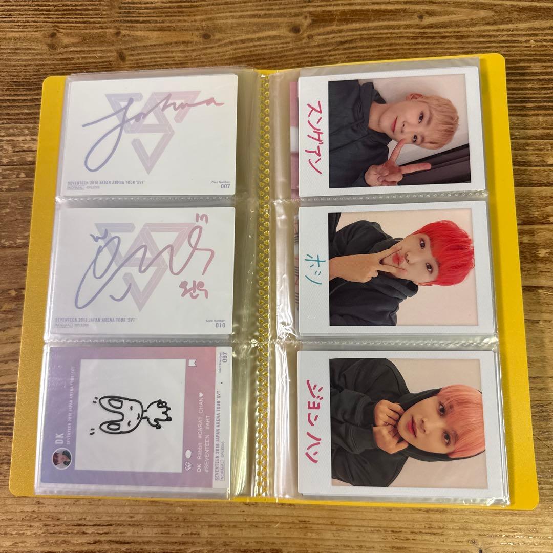セブンティーン　SEVENTEEN SVT トレーディングカードセット 45枚