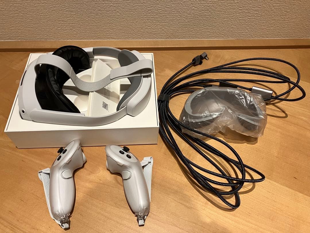 PICO 4 Ultra 256GB ヘッドセット 専用ケーブル フェイスマスク